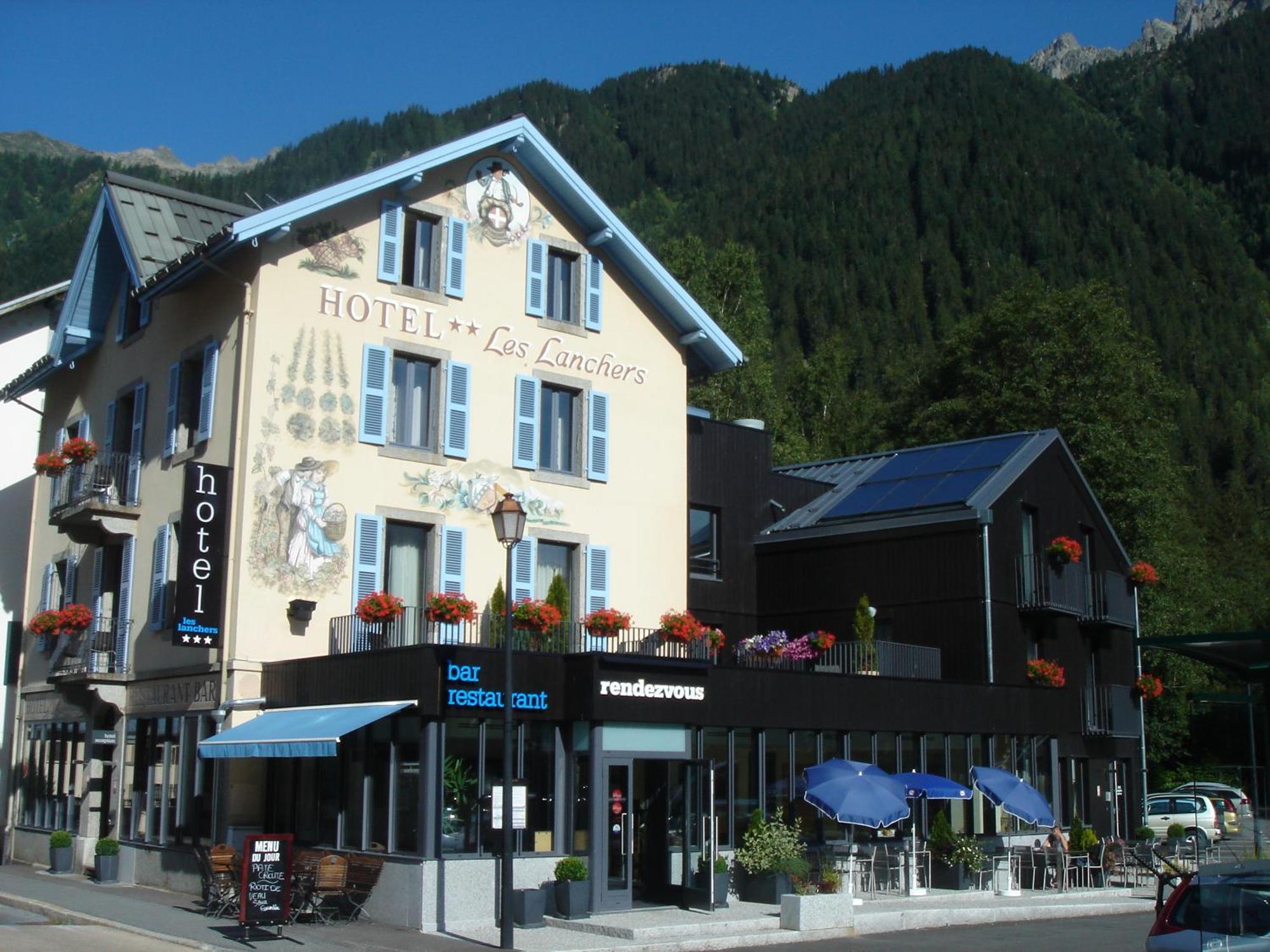 Hotel Les Lanchers Chamonix Exteriör bild