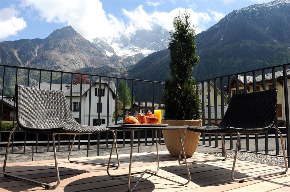Hotel Les Lanchers Chamonix Exteriör bild