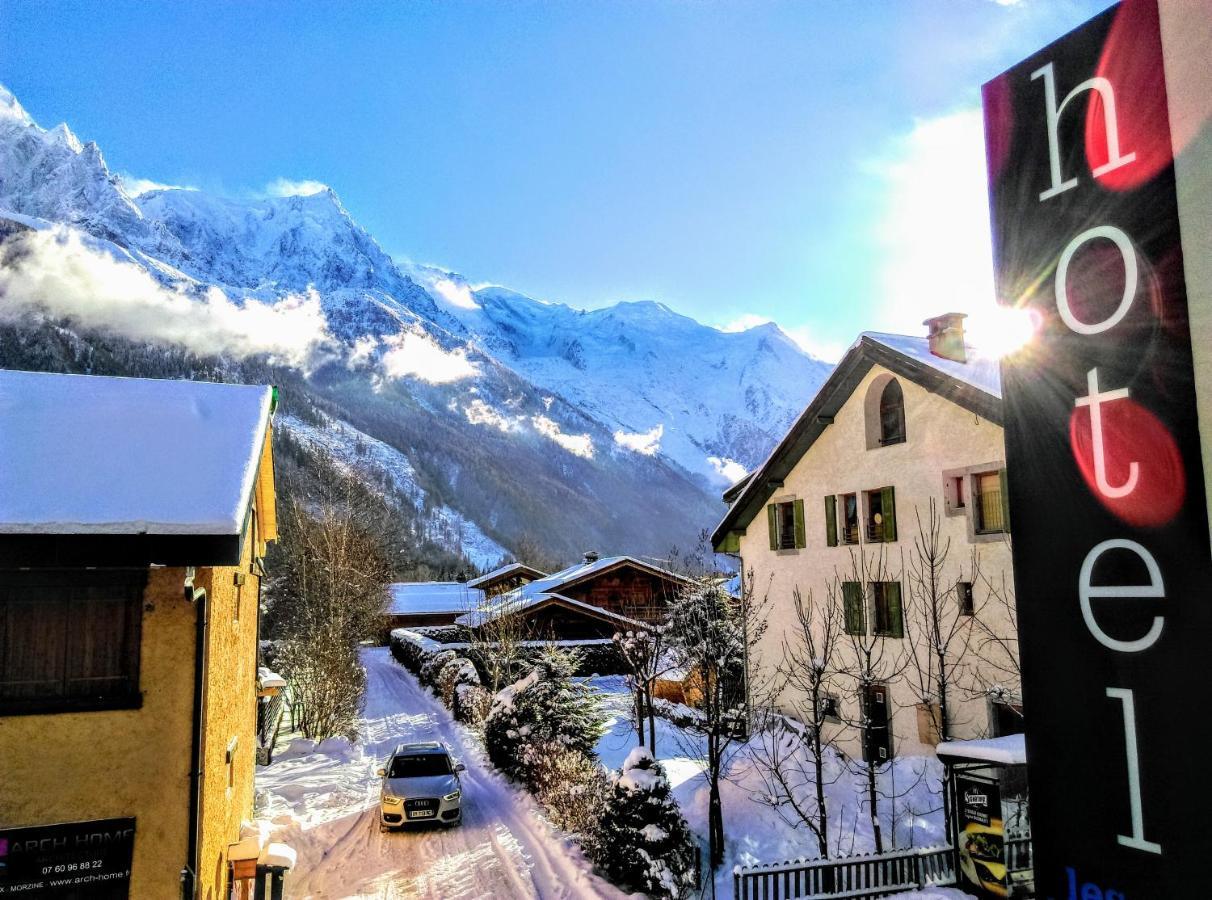 Hotel Les Lanchers Chamonix Exteriör bild